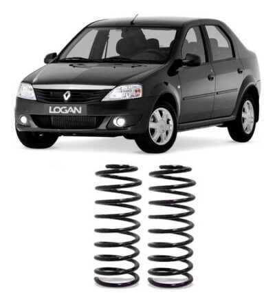 Par De Molas Dianteira Logan 2008 2009 2010 2011
