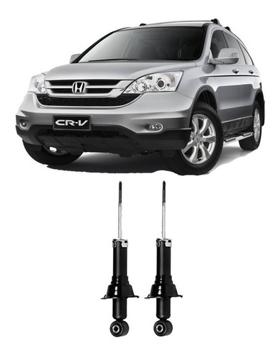 Par Amortecedor Traseiro Honda Crv 2007 Até 2011