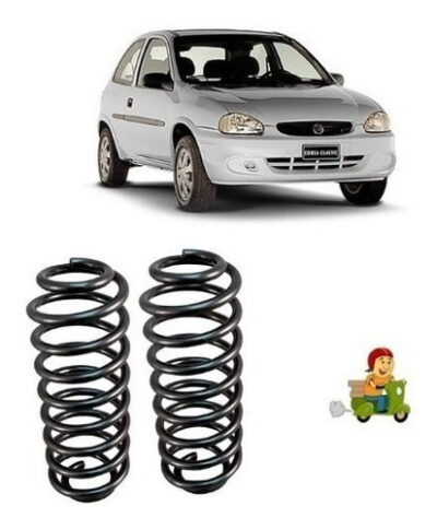 2 Molas Dianteiras Corsa Wind 94 95 96 97 98 99 2000 2001/