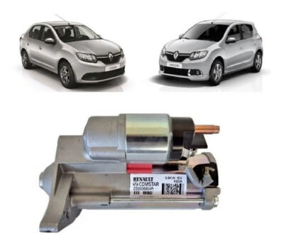 Motor Arranque Sandero E Logan 3 Cilindros