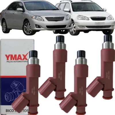 BICO INJETOR 4 FUROS ROSA FLEX