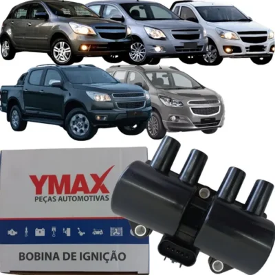 BOBINA DE IGNICAO TOMADA CINZA