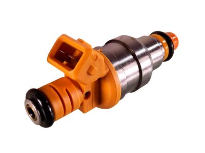 BICO INJETOR 2 FUROS LARANJA GRANDE GAS