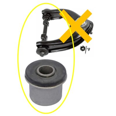 BUCHA DA BANDEJA DIANTEIRA SUPERIOR