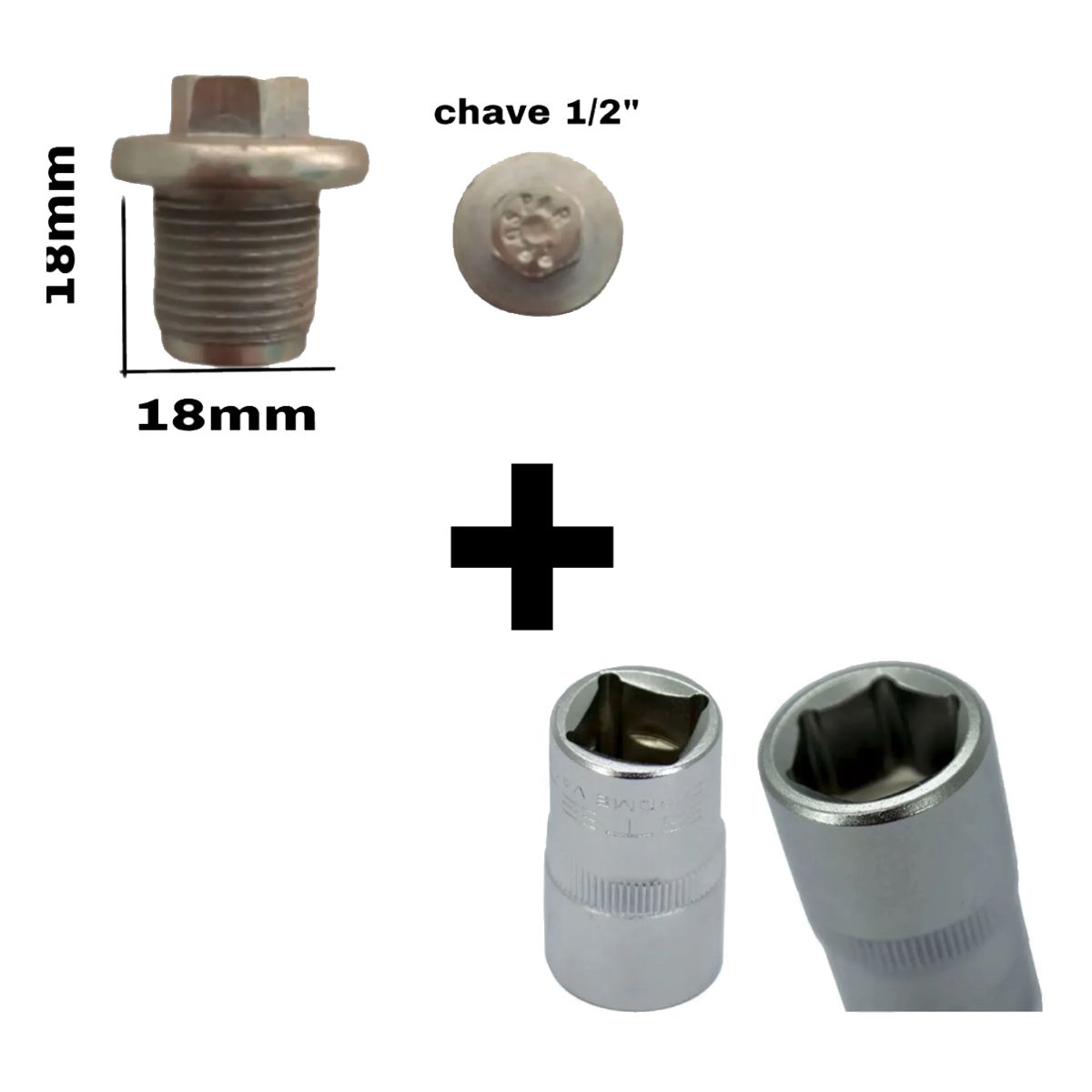 BUJAO DO CARTER CHAVE 17MM DDA