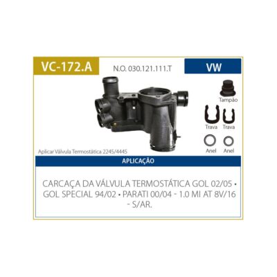 CARCACA VALVULA TERMOSTATICA