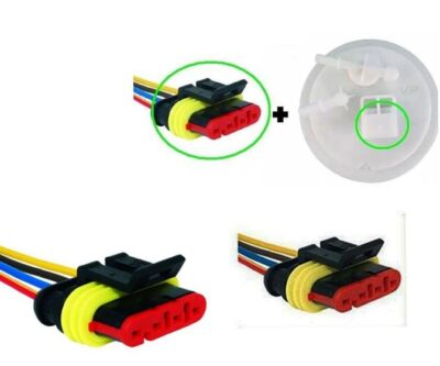 CHICOTE FLANGE DA BOMBA 6 PINOS