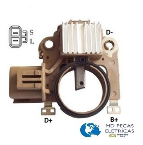 Regulador De Voltagem Ikro Ik 5772 L200 2.2 D 2004 L200 Tri.