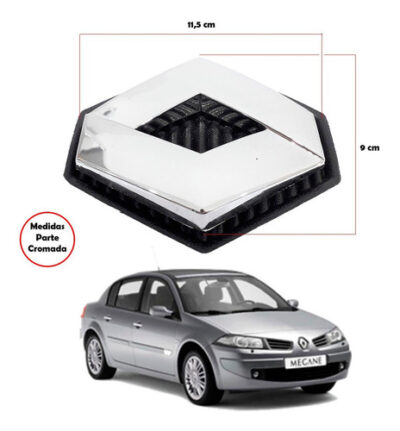 Emblema Logo Dianteiro Grade Renault Megane 1.6 2.0 2006---