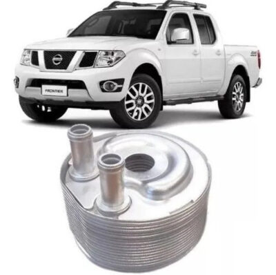 Resfriador Trocador Óleo Nissan Frontier 2.5 2007 Até 2015