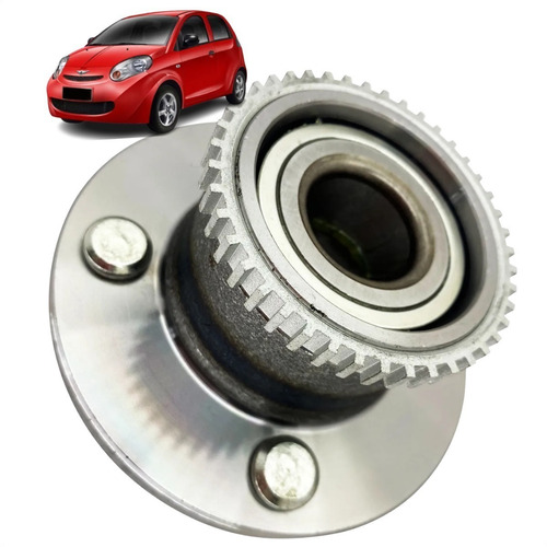 Cubo De Roda Chery Face 1.3 16v Traseiro - Imagem 3