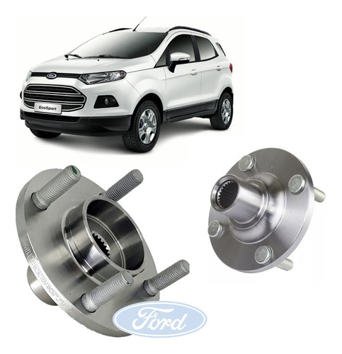 Cubo De Roda Dianteiro Original Novo Ka 1.0 14... 25 Estrias - Imagem 4