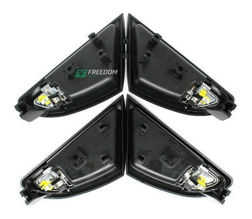 Maçaneta Cromado Interno Da Porta Jac Motors J3 Ld Esquerdo - Imagem 6