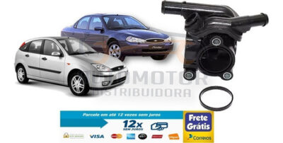 Carcaça Valvula Termostatica Completa Mondeo 2.0 16v Zetec