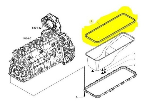 Junta Carter Stralis Iveco - Imagem 2