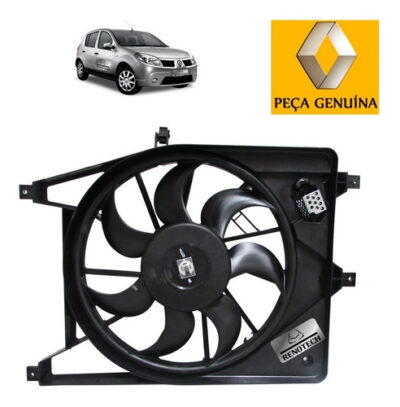 Eletroventilador Renault Clio/logan/sandero/c.ar F006d10034