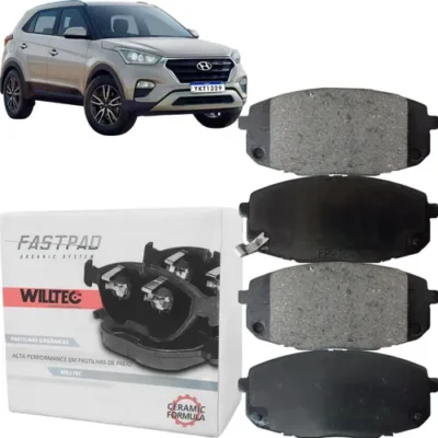 PASTILHA DE FREIO DIANTEIRO WILLTEC