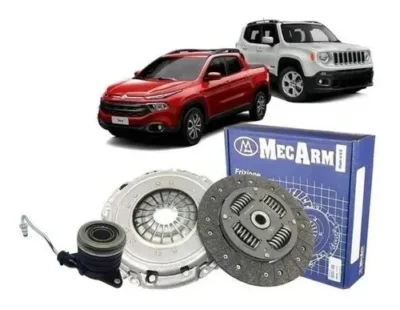 KIT EMBREAGEM MECARM C/COLAR PLATO BAIXO