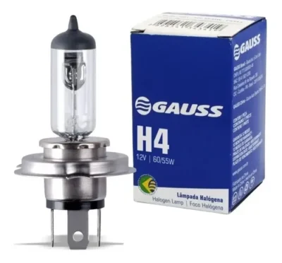 LAMPADA UNIDADE H4 12V 55W HALOGENA