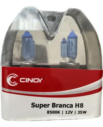 LAMPADA PAR H8 12V 35W SUPER BRANCA