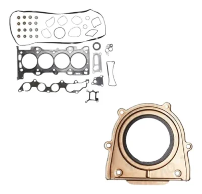 JUNTA JOGO C/ RETENTORES S/RET TRAS FIBR