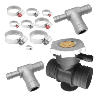 FLANGE CONEXAO MANGUEIRA RADIADOR C/TAMP