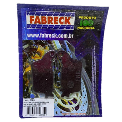 PASTILHA DE FREIO TRASEIRA