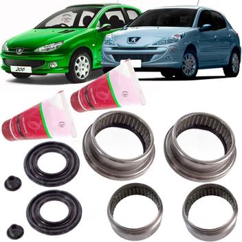 KIT ROLAMENTO EIXO TRASEIRO EIXO GROSSO