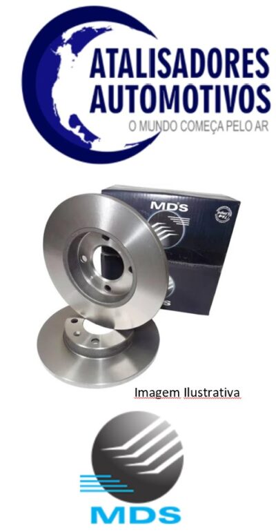 DISCO FREIO DIANTEIRO SOLIDO PAR