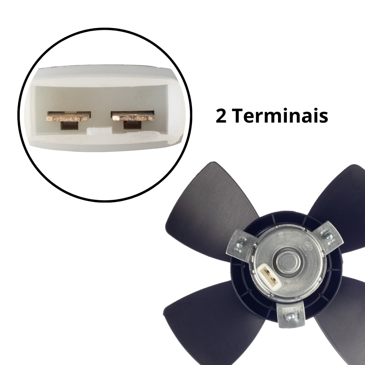 ELETROVENTILADOR C/ CONECTOR