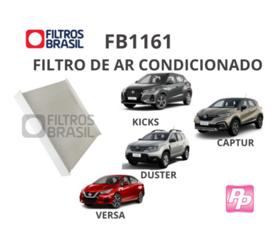 FILTRO AR CONDICIONADO FB1161
