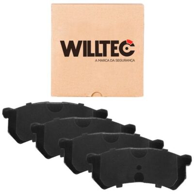 PASTILHA DE FREIO DIANTEIRA WILLTEC *