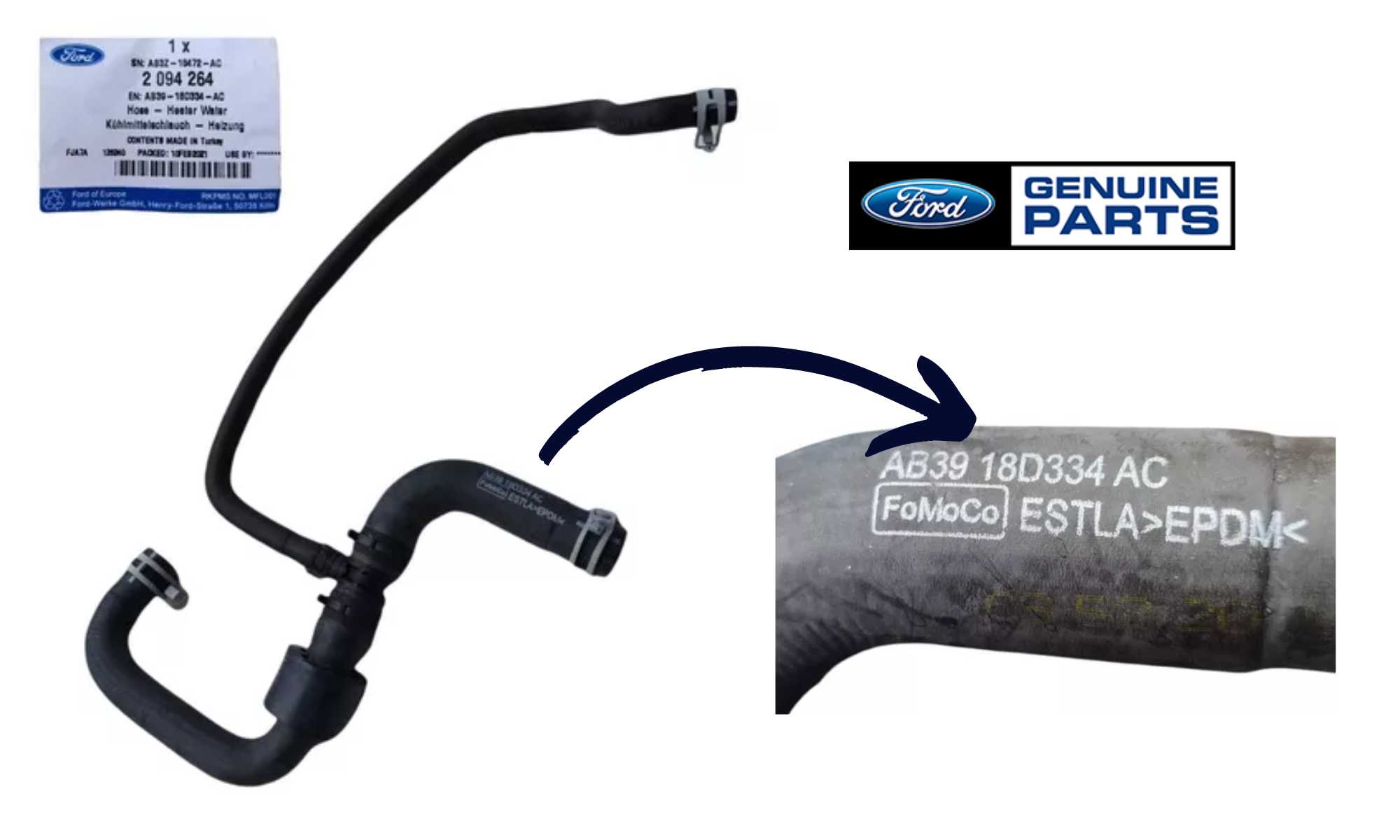 MANGUEIRA ENTRADA AQUECEDOR ORIGINAL