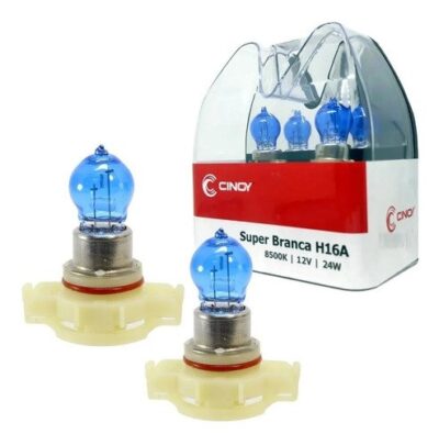 LAMPADA PAR H16A 12V 24W SUPER BRANCA