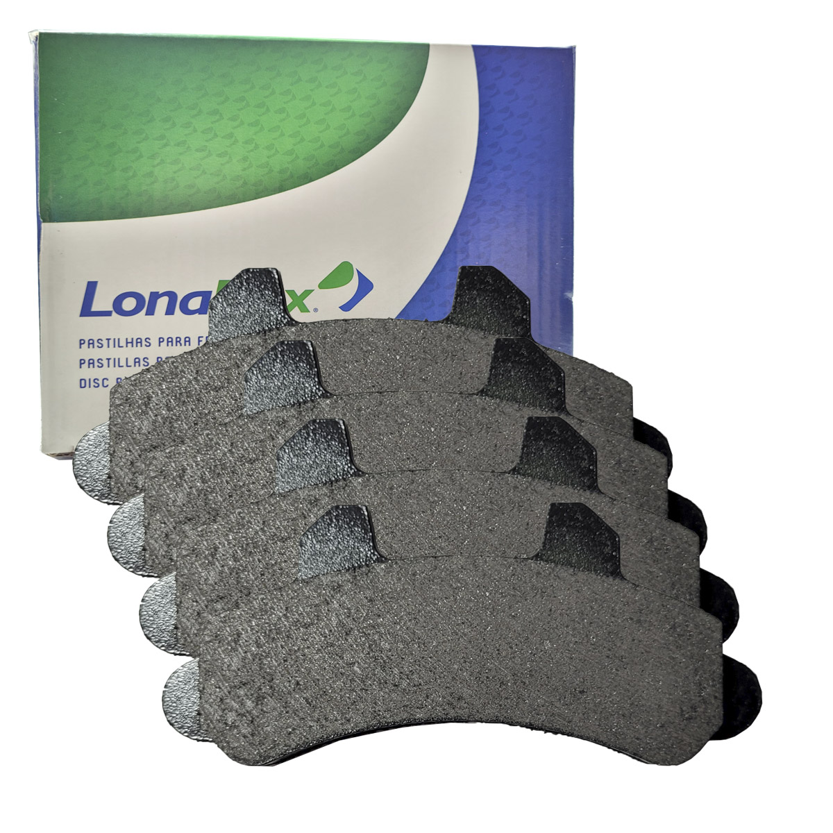 PASTILHA DE FREIO DIANTEIRA LONAFLEX