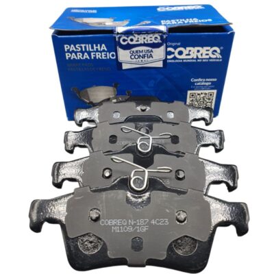 PASTILHA DE FREIO TRASEIRA COBREQ