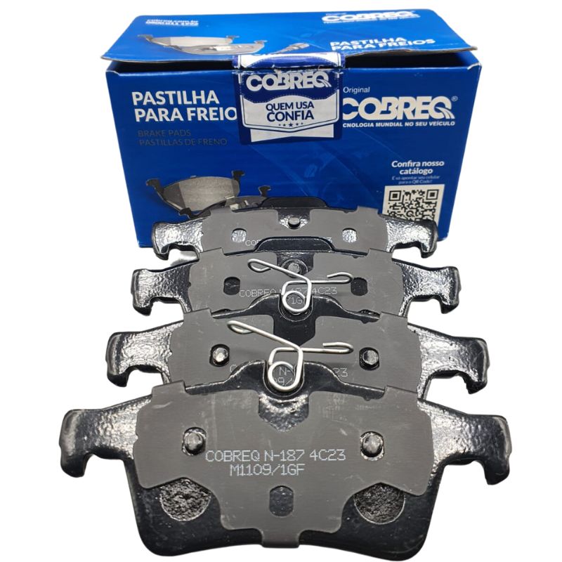 PASTILHA DE FREIO TRASEIRA COBREQ