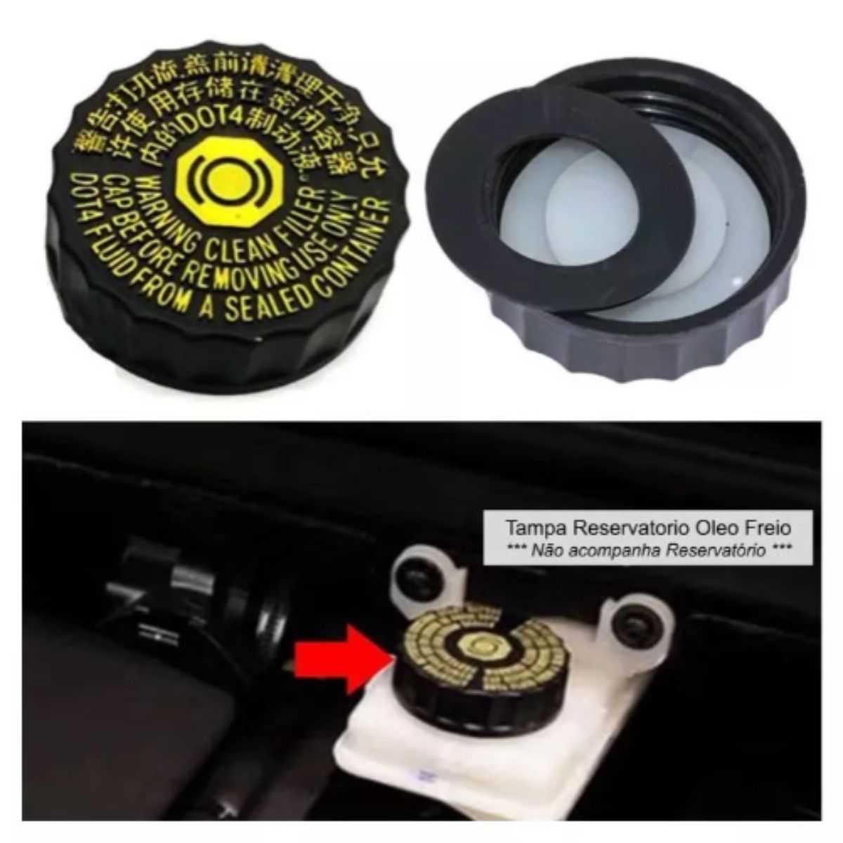 TAMPA RESERVATORIO DE FREIO