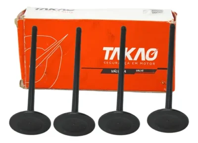 VALVULAS DE ADMISSAO 4 PECAS TAKAO