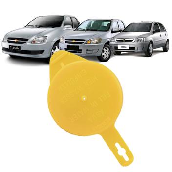 TAMPA DE AGUA LIMPADOR AMARELA