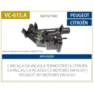 CARCACA VALVULA TERMOSTATICA C/SENS