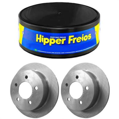 TAMBOR DE FREIO TRASEIRO SOLIDO PAR